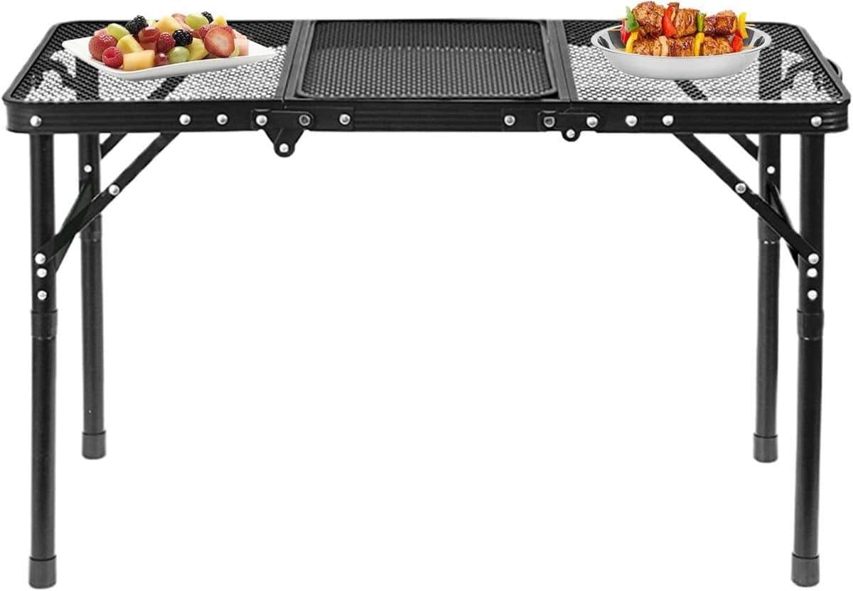 klaptafel eettafel buitenactiviteiten in hoogte verstelbaar