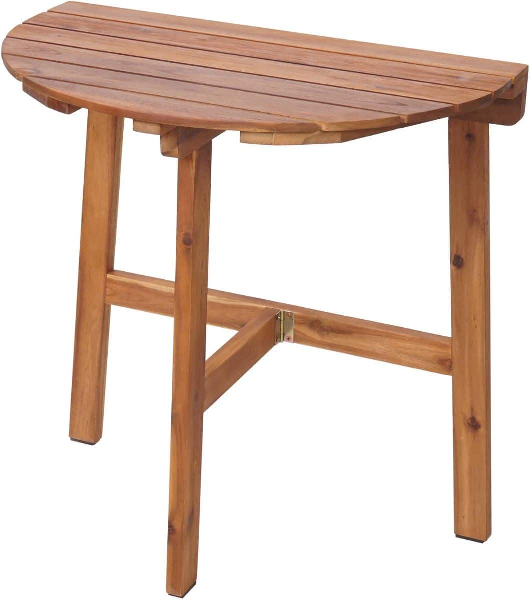klaptafel mcw l19, tuintafel/balkontafel, voor binnen en buiten, inklapbaar