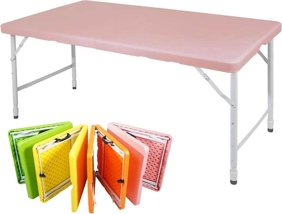 klaptafel vouwtafel verstelbare tafel buitenactiviteiten robuuste constructie