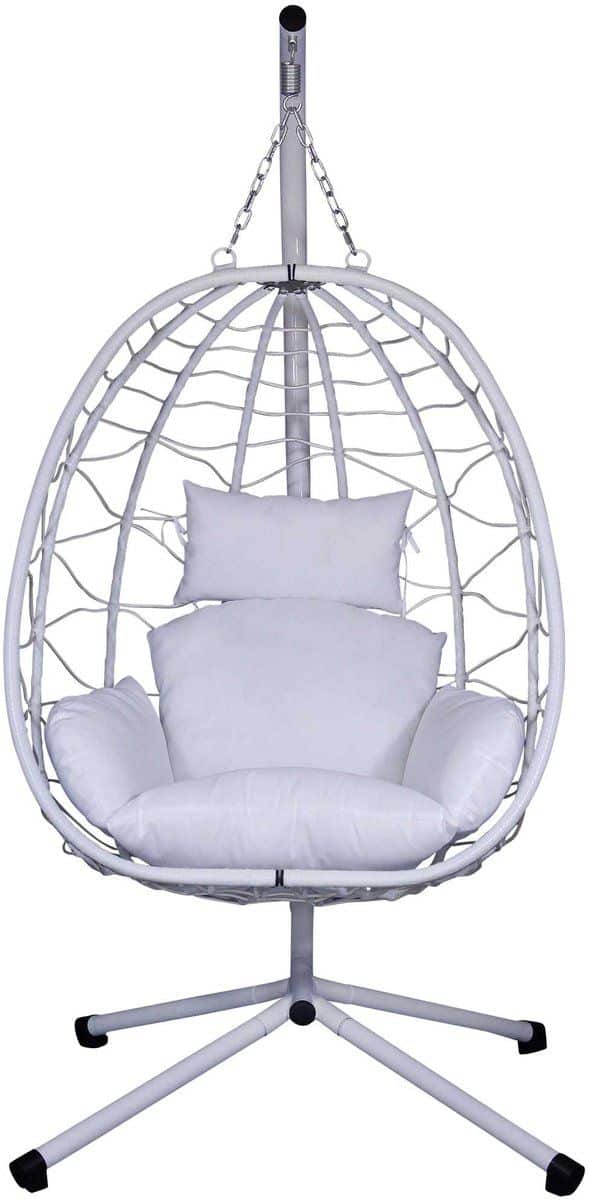lykke hangstoel, wit