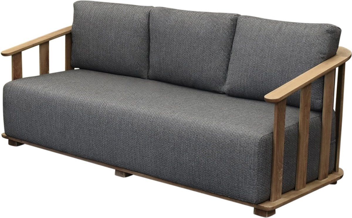 milano 3 zits loungebank teakhout