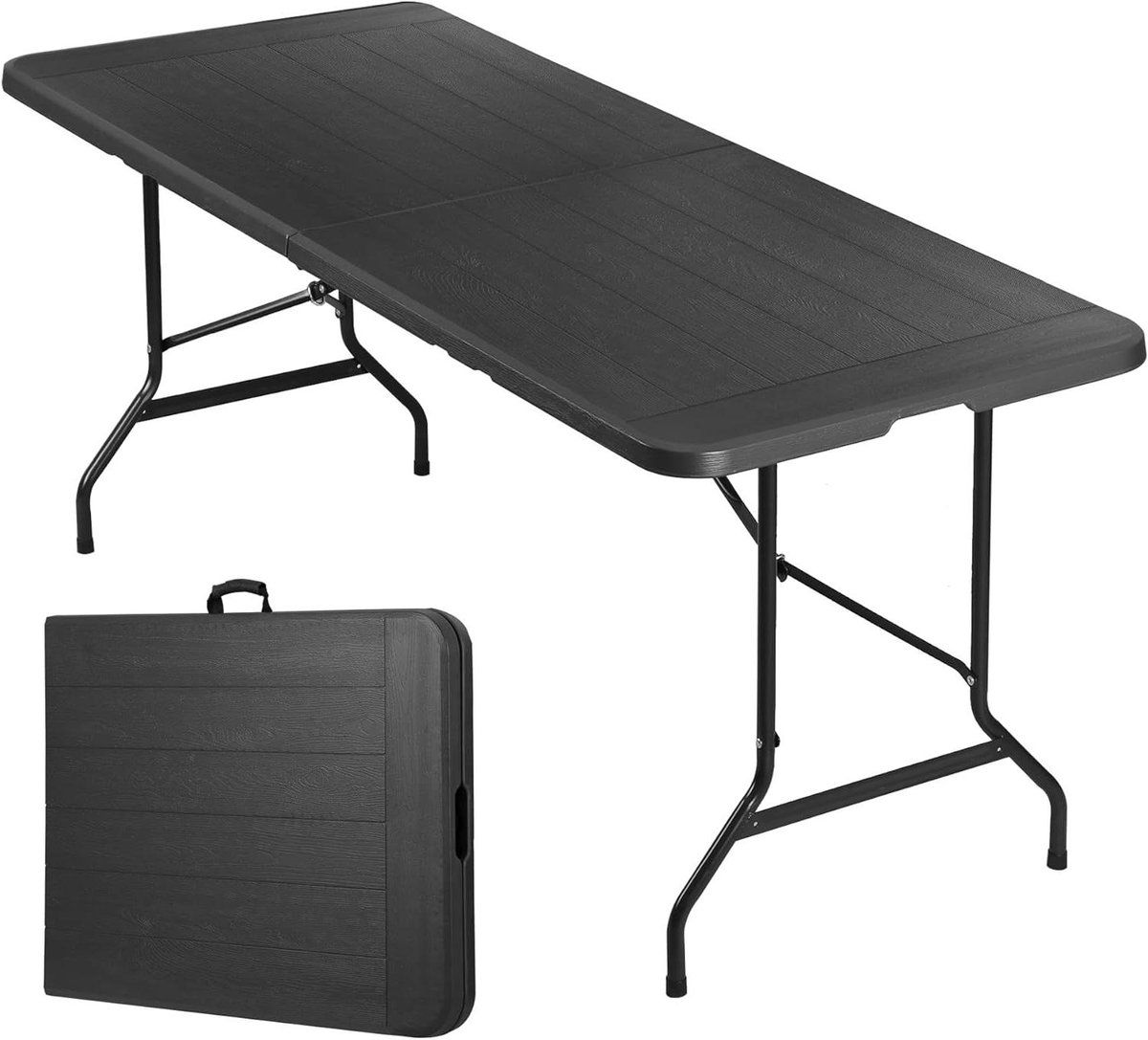 opvouwbare tafel klaptafel feest buiten eten robuust