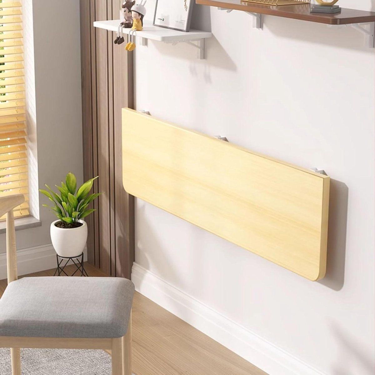 opvouwbare wandtafel klaptafel keuken ruimtebesparing veelzijdig ontwerp
