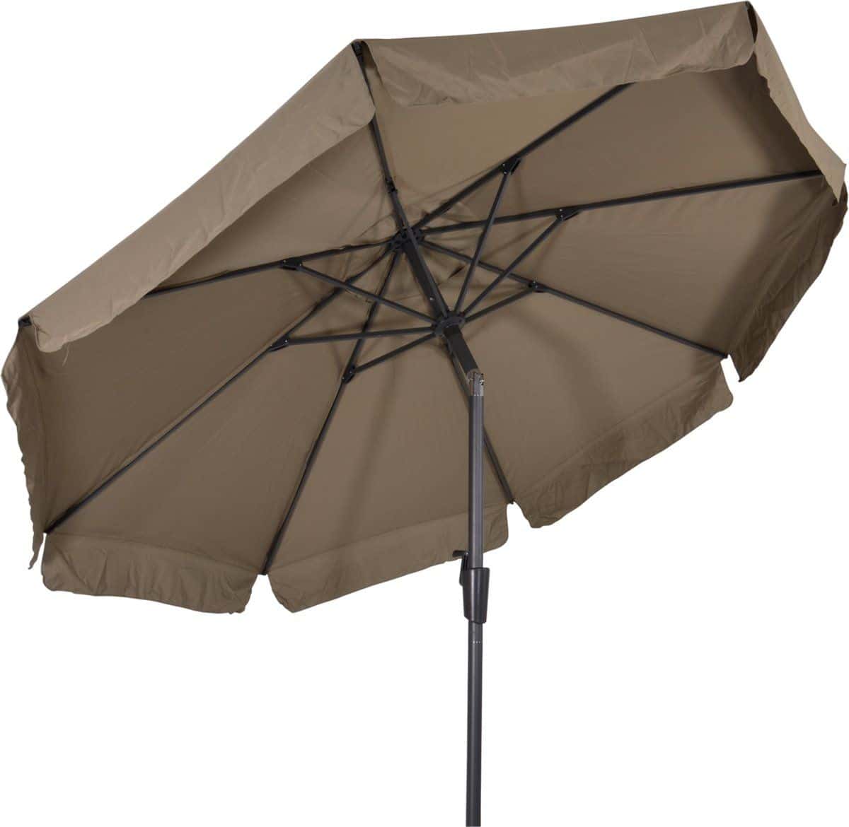 outdoor living parasol libra taupe Ø3mtr