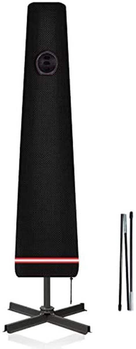 parasolhoes 250 cm waterdichte en winddichte bescherming zwart