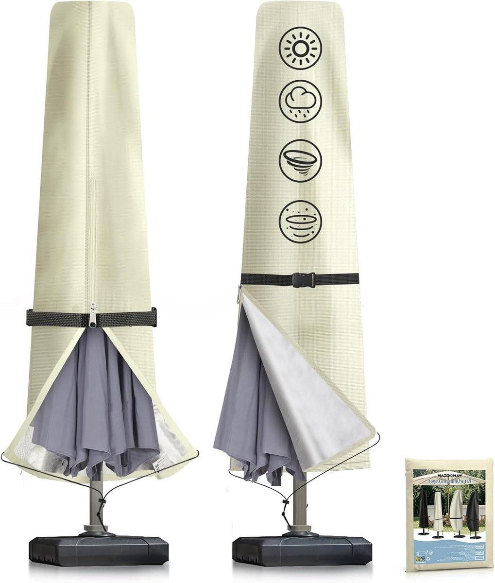 parasolhoes waterdicht terrasparasolhoes parasol beschermen 600d oxford