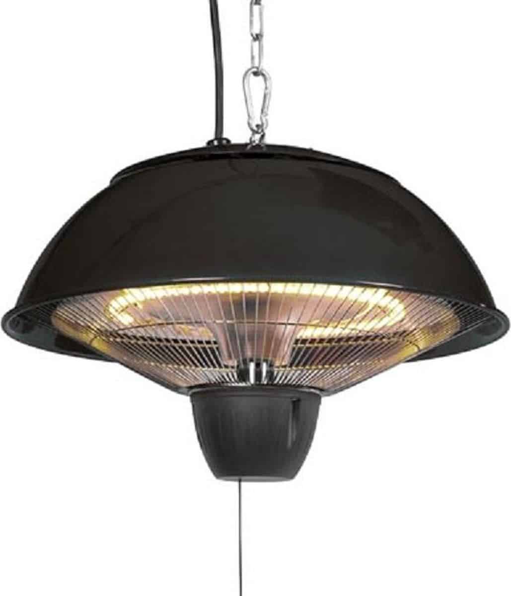 perel terrasverwarmer, 1500 w, halogeen, plafondmontage, met trekschakelaar
