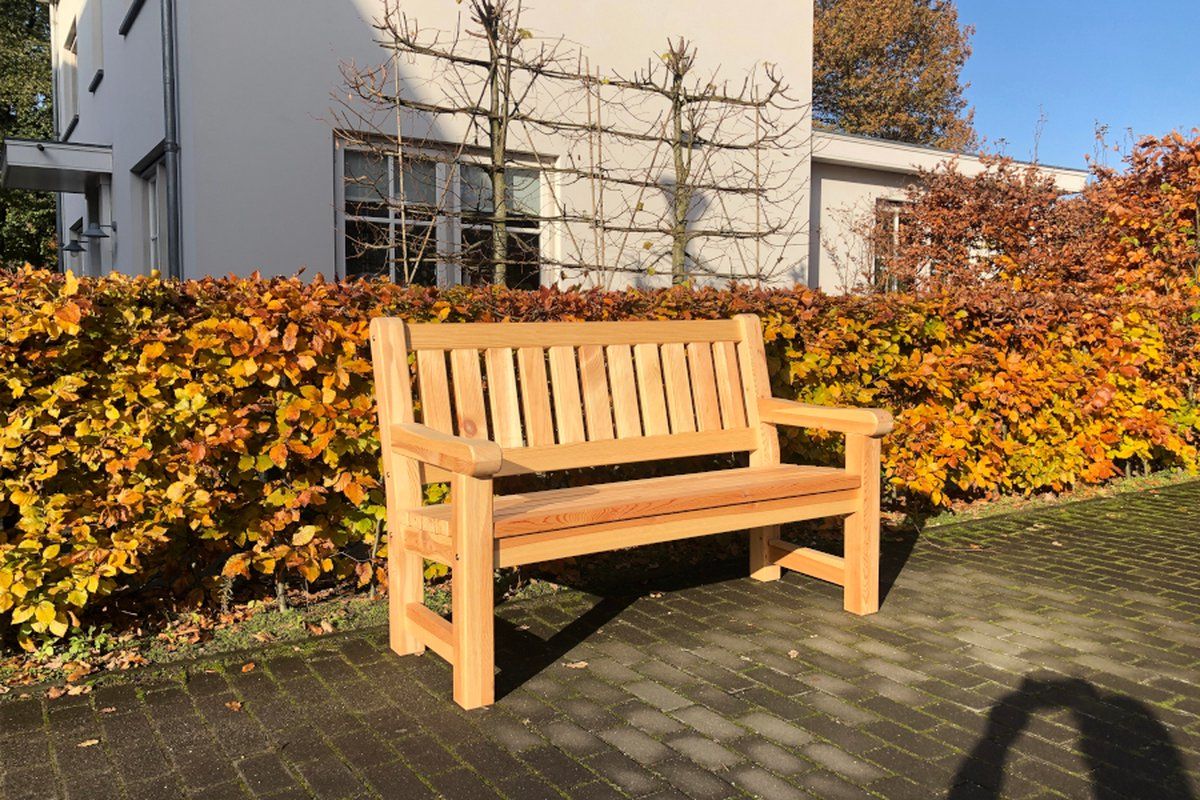 rockwood® tuinbank massief grenen 1.40m montage op locatie. extra gemak