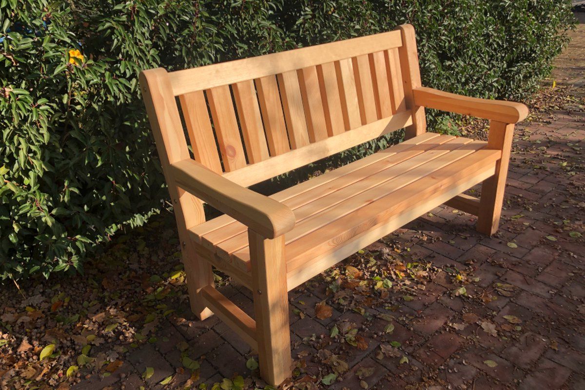 rockwood® tuinbank massief grenen 1.80m montage op locatie. extra gemak