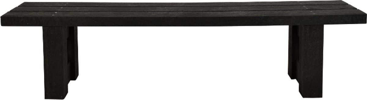 rockwood® zitbank lifelong zwaar kunststof (85kg) quartz brown