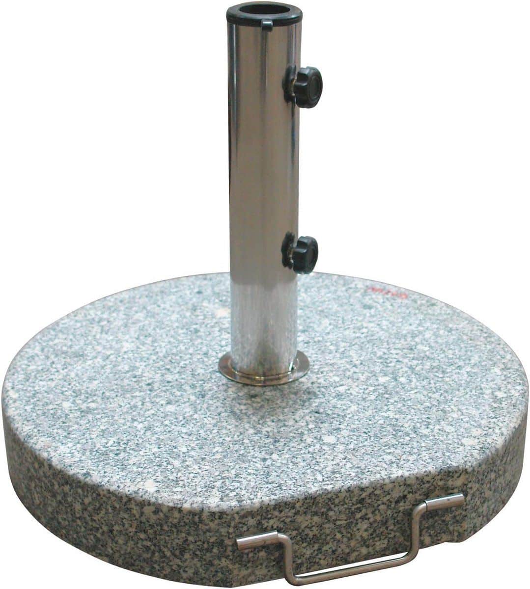 ronde parasolvoet Ø 45 cm 30 kg granietgrijs