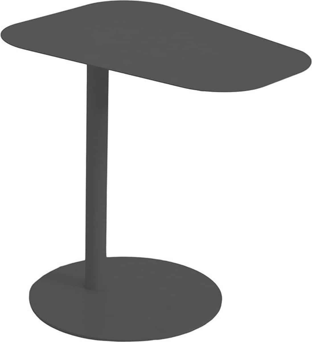 sens line boris bijzettafel antraciet staal 50x38x50 cm