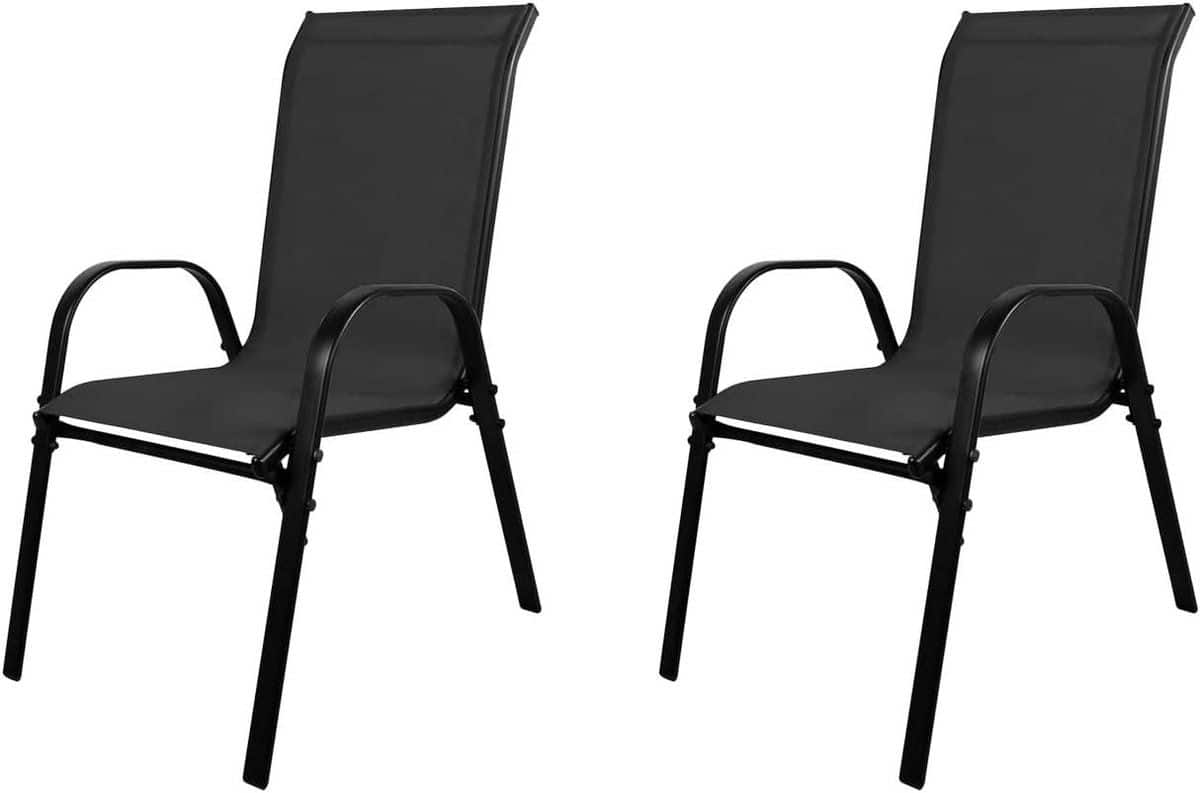 stapelstoelen tuin balkonstoelen stapelbaar buiten zitten ruimtebesparend