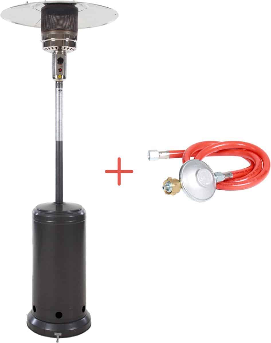 sunred terrasverwarmer sargas gas grijs