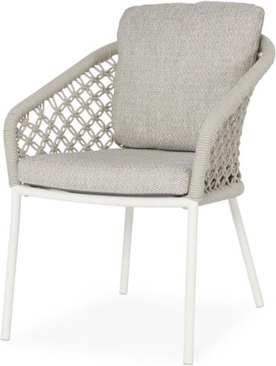 suns nappa dining tuinstoel mw beige grey