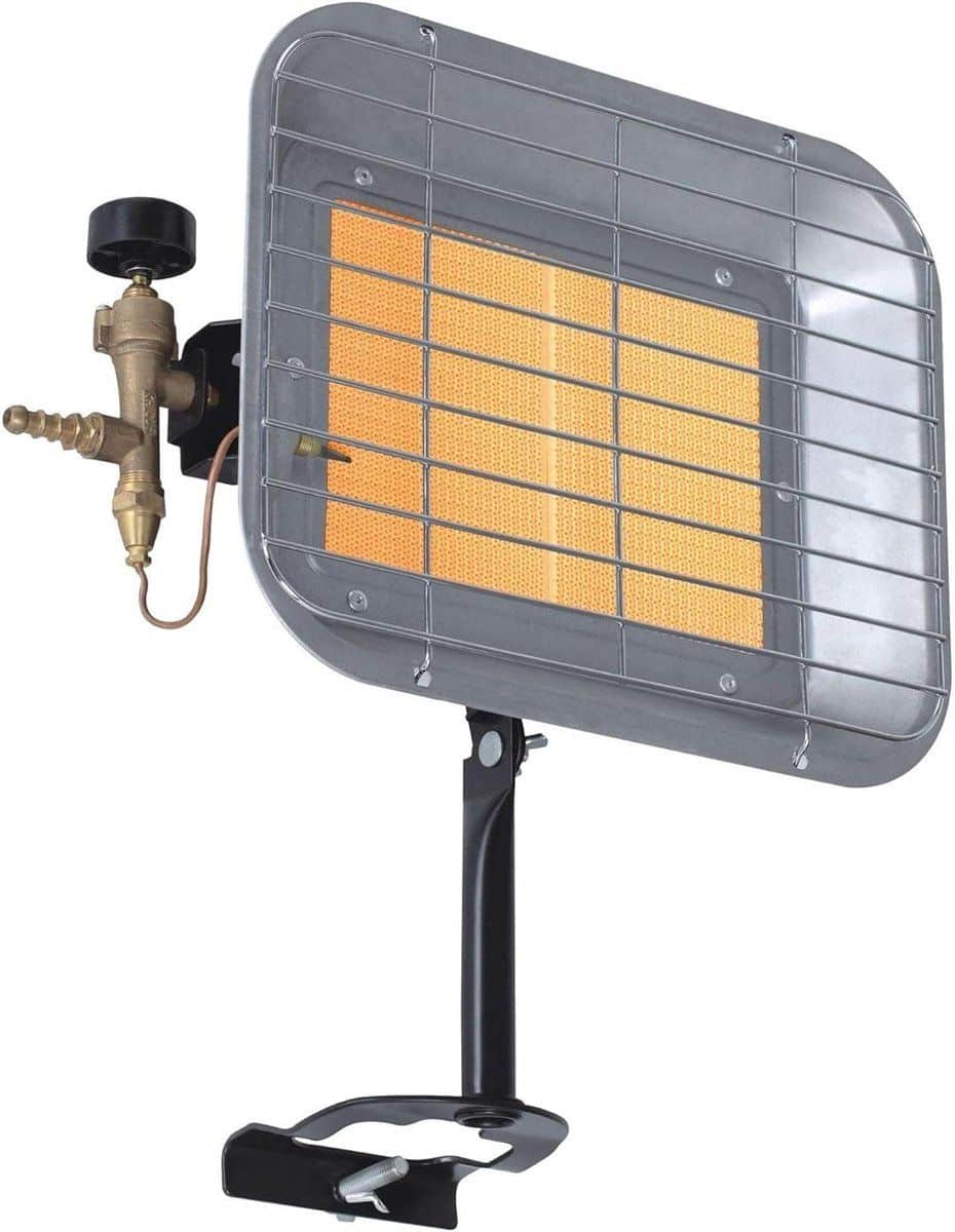 terrasverwarmer 4500 w op gas butaan of propaan