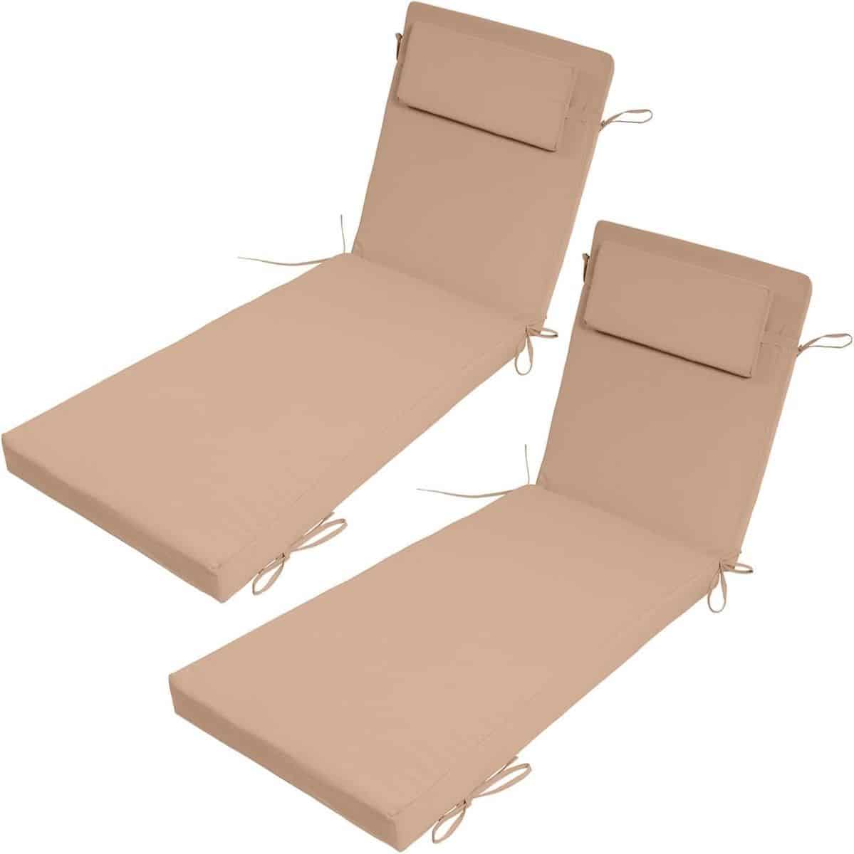 tuinkussen ligstoel ligbed matras comfortabel zitten dubbel