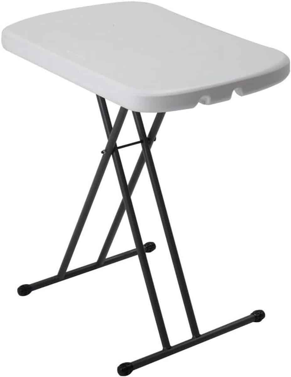 verstelbare klaptafel dienblad tafel comfortabel werken drie