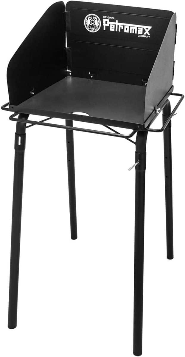 vuurpan tafel buitenkeuken tafel buiten koken hoge