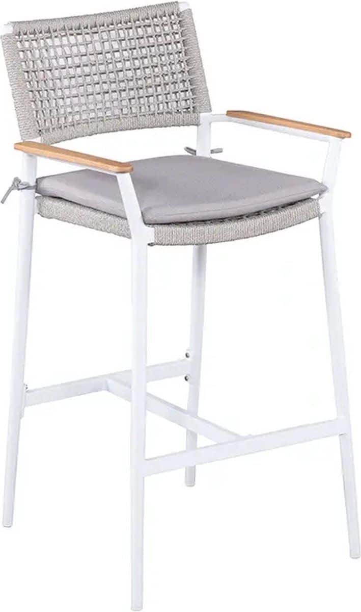 your own living moleto barstoel ash grey