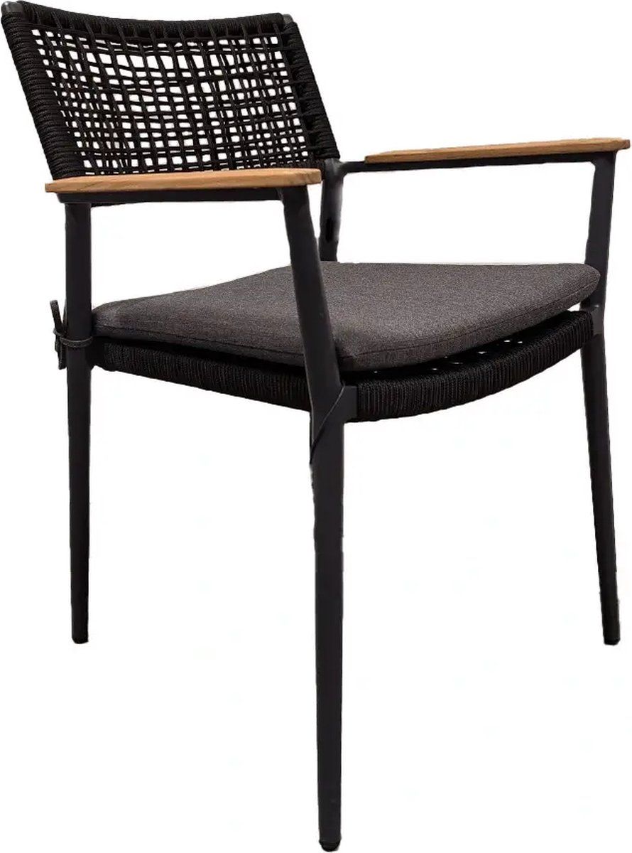 your own living moleto dining tuinstoel black